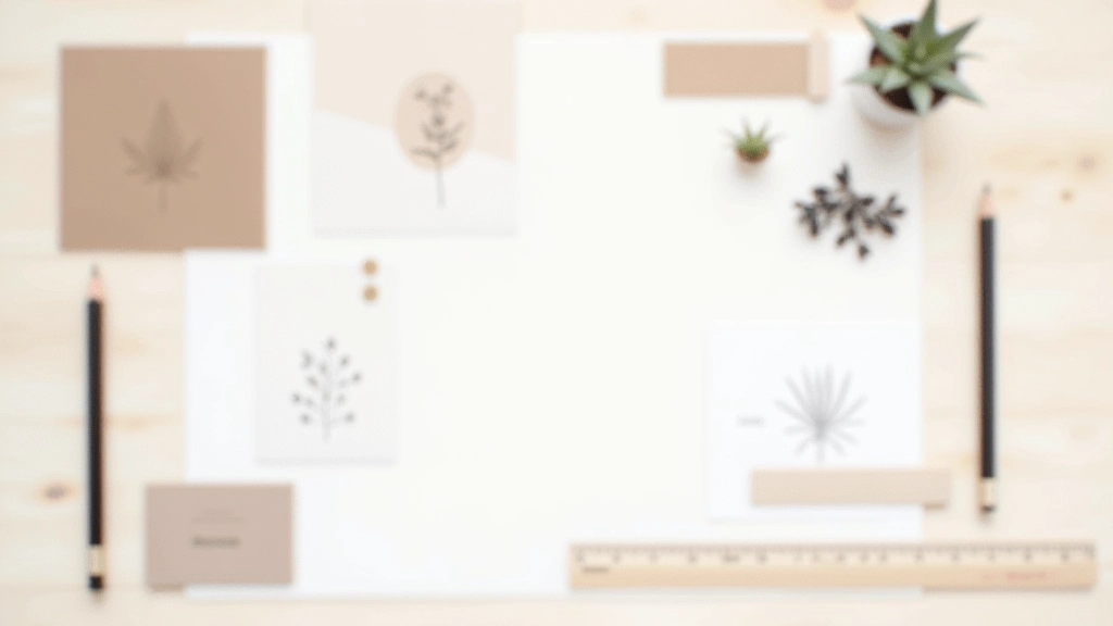 Moodboard met Noordeuropese culturele elementen, minimalistisch ontwerp en Nederlandse kunstwerken